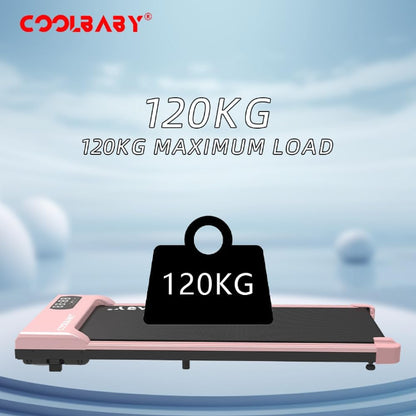 COOLBABY Compact Ultra Slim Electric Treadmill, Walking Pad Running Device for Home 