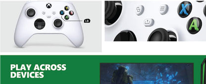 Microsoft  Xbox Wireless Controller Robot in White QAS-00007