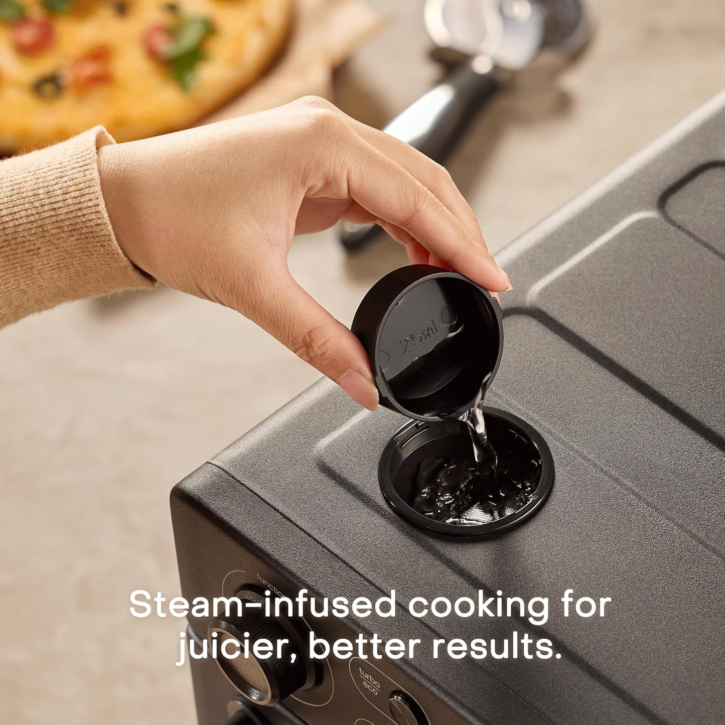 Nutricook Baker's Oven NC-AFTO330K 12-in-1 Air Fryer Toaster Oven 30L Steam Infusion