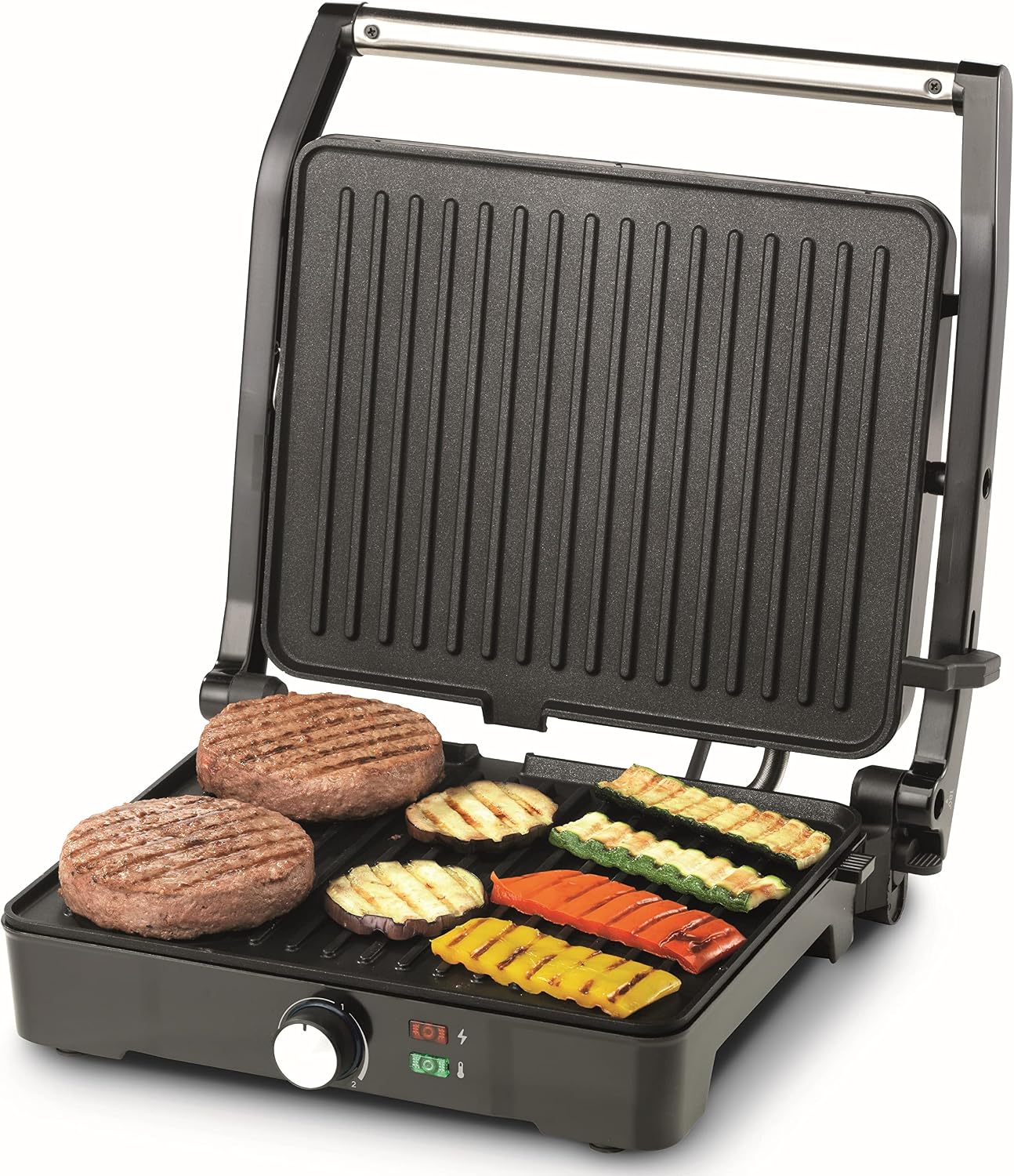 KENWOOD Grill 2000W Contact Health Grill Panini Press HGM31