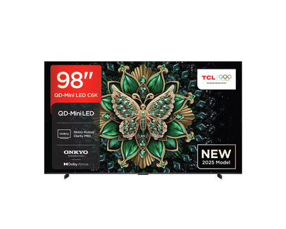 TCL 98 Inch C6K Premium QLED 144Hz QD-Mini LED 4K Smart TV 98C6K