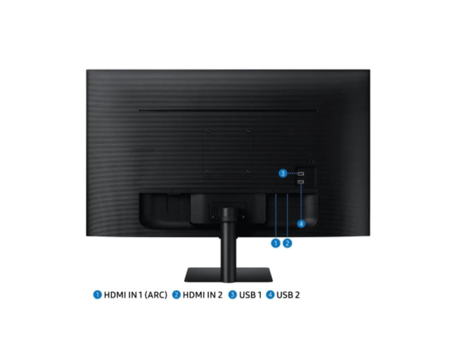 Samsung 27 Inch M50D FHD Smart Monitor with Speakers and Remote 27DM500