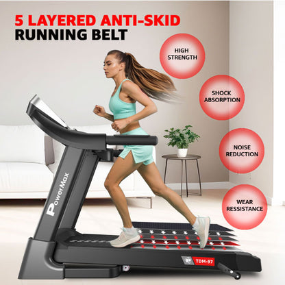 PowerMax TDM-97 Motorised Treadmill