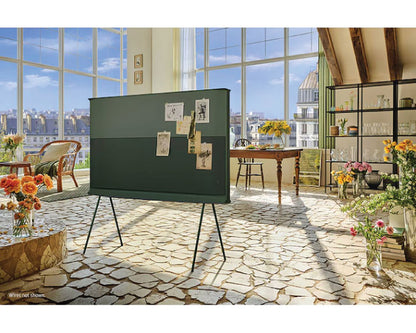 Samsung 55 Inch The Serif LS01D QLED 4K HDR Smart TV in Ivy Green 2024 55LS01D
