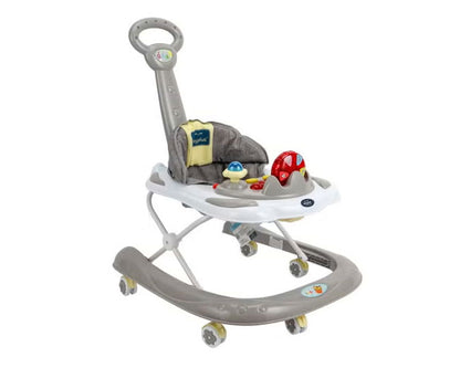 Baby Plus Foldable Baby Walker With Comfortable Soft Cushion Seat and Backrest