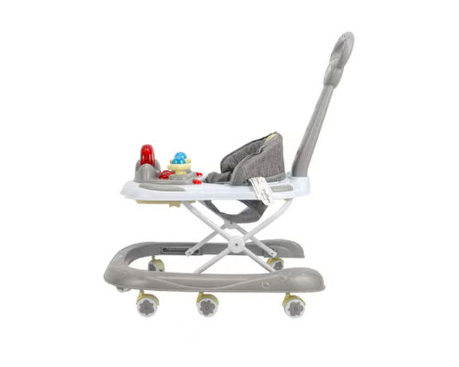 Baby Plus Foldable Baby Walker With Comfortable Soft Cushion Seat and Backrest