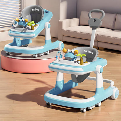 Baybee 3 in 1 Baby Walker, Push Walker with Parental Handle, Height Adjustable Walker, 6-18 Months