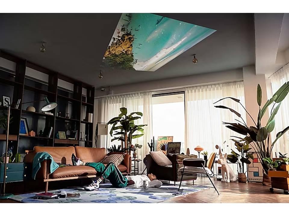 Buy Samsung Freestyle Portable LED Projector in UAE
