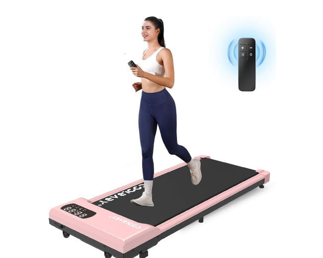 COOLBABY Compact Ultra Slim Electric Treadmill, Walking Pad Running Device for Home 