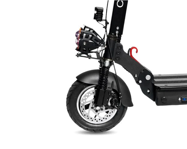 Crony V10 Big Display Electric Scooter with Seat 1200W, 48V/14AH 