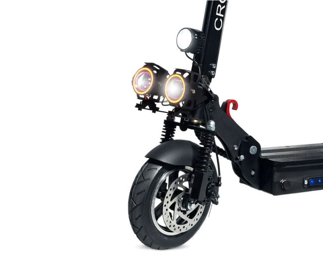 Crony V10 Big Display Electric Scooter with Seat 1200W, 48V/14AH 
