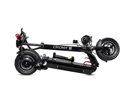 Crony V10 Big Display Electric Scooter with Seat 1200W, 48V/14AH 