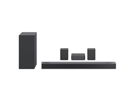 LG 5.1.2ch High Resolution Audio Sound Bar with Dolby Atmos and Surround Speakers DS75QR