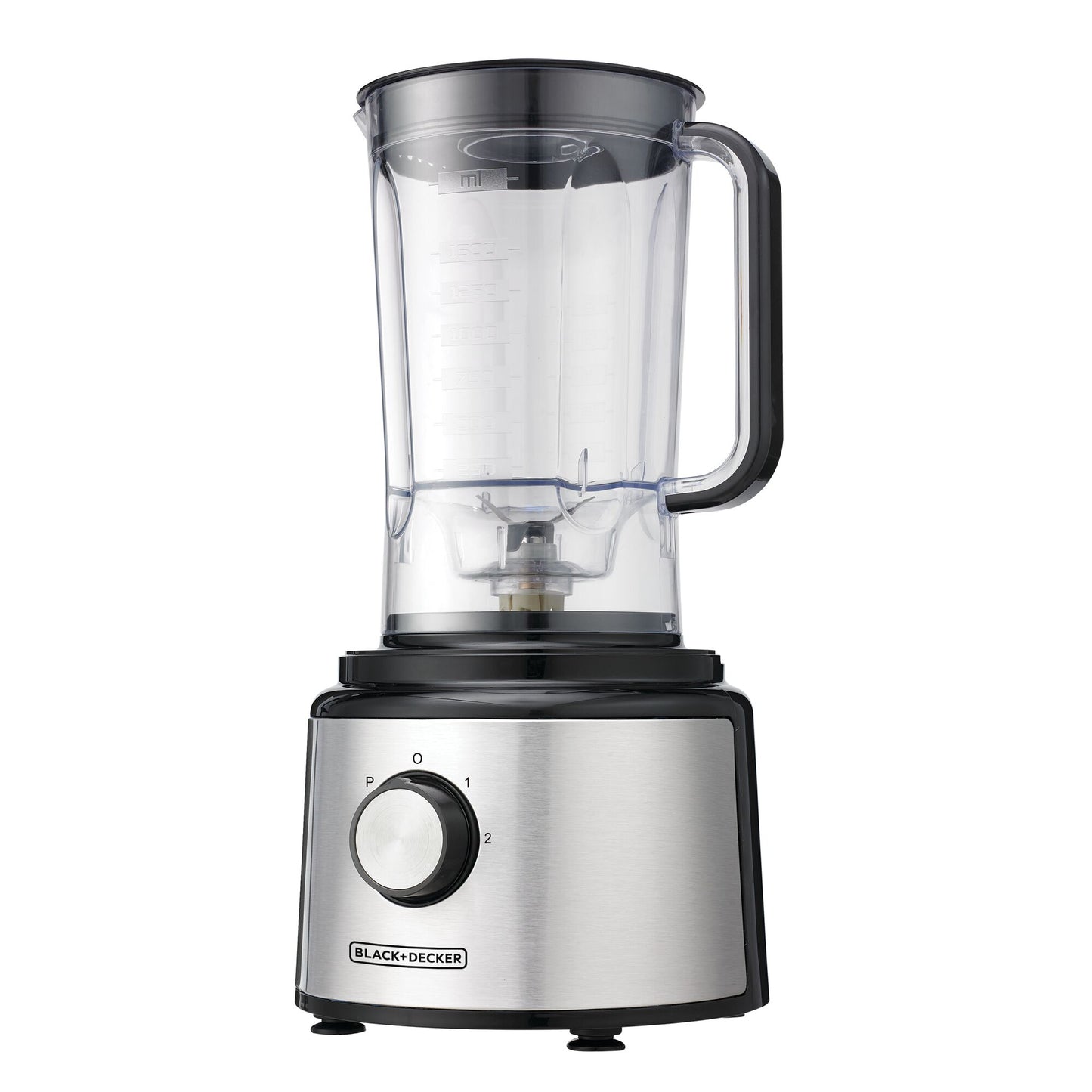 Black+Decker Food Processor blender jar stainless steel base