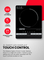 Geepas Digital Infrared Cooker GIC33013