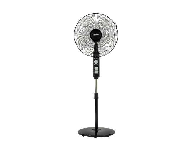 Geepas GF9605 18 Inch Stand Fan, Adjustable height, 3 speed, Tilt Setting with Overheat Protection