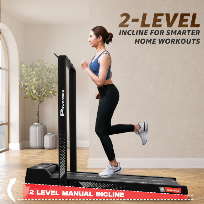 PowerMax WALKPAD Motorized Treadmill with Remote Control HMW04F1