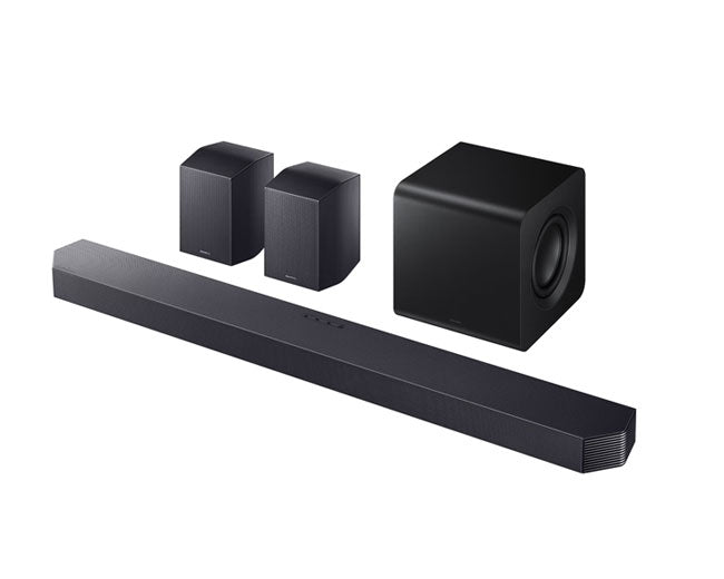 Samsung Q-Series Soundbar 9.1.4ch Subwoofer and Rear Speaker 2025 HW-Q930F