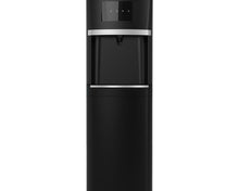 Hitachi HWD-B30000 bottom loading water dispenser, black, front view