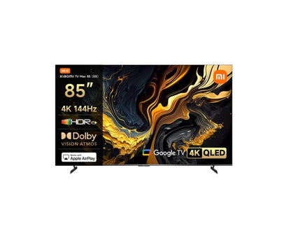 Xiaomi 85 Inch Max 85 QLED 144Hz 4K Smart TV 2025 L85MA