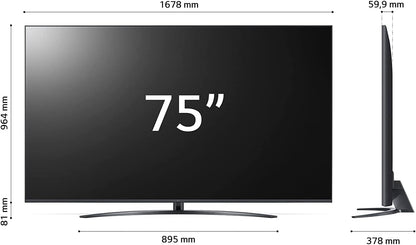 LG 75" UQ81 Ultra HD 4K HDR Smart TV