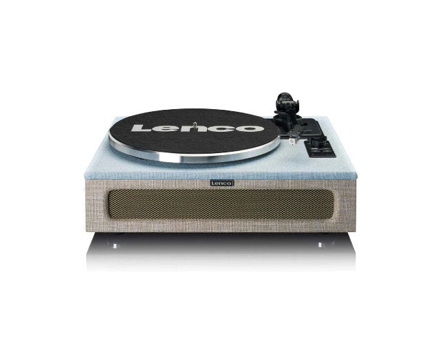 Lenco Bluetooth Turntable, Integrated Speakers 40 Watt RMS, RCA Out and AUX-in LS-440BUBG