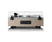 Lenco Bluetooth Turntable, Integrated Speakers 40 Watt RMS, RCA Out and AUX-in LS-440BUBG