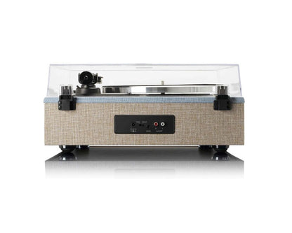 Lenco Bluetooth Turntable, Integrated Speakers 40 Watt RMS, RCA Out and AUX-in LS-440BUBG