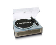 Lenco Bluetooth Turntable, Integrated Speakers 40 Watt RMS, RCA Out and AUX-in LS-440BUBG