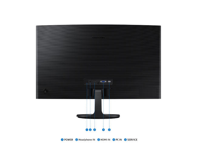 Samsung 27 Inch S36GD FHD 100Hz Curved Monitor with Game Mode LS27D360GAEXXY