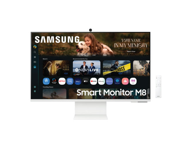 Samsung 32 Inch Smart Monitor M8 M80F 4K Samsung Vision AI LS32FM801UM