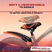 Leader Speedy Bike 20T Kids Cycle, Alloy Steel Material with 20 Inch Wheel Size