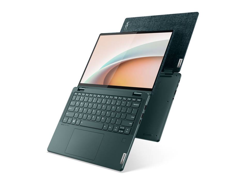 Lenovo Yoga 6 13.3" 2-in-1 Laptop, AMD Ryzen 5 5500U, 8GB RAM, 256GB SSD, Full HD Touchscreen, Windows OS, Lenovo 82UD005SUK