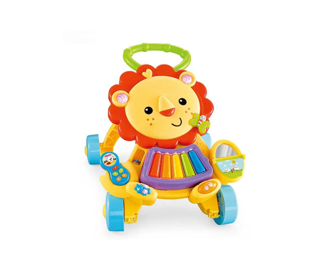 Little Angel Baby Lion Design Walker Musical Activity Toy for Kids