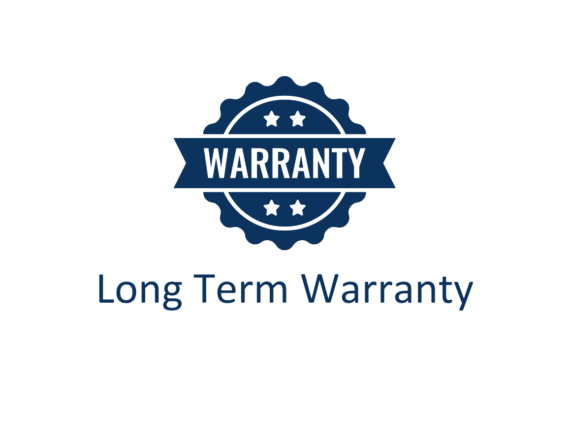 Long term warranty