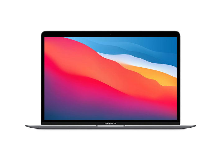 Apple MacBook Air بشريحة M1 مقاس 13.3 بوصة وذاكرة وصول عشوائي (RAM) سعة 8 جيجابايت وذاكرة تخزين داخلية (SSD) سعة 256 جيجابايت