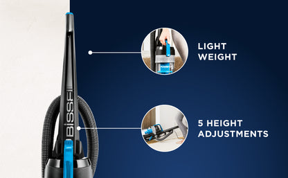 BISSELL PowerForce Helix 2111E edge-to-edge cleaning