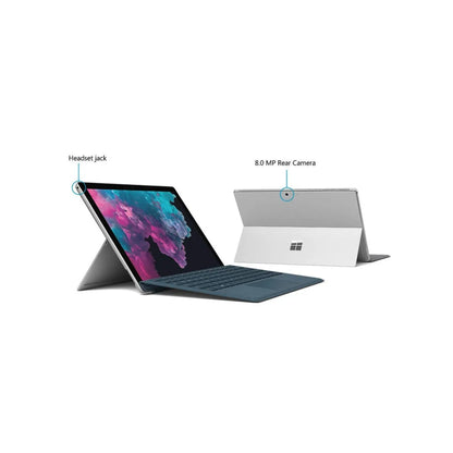 Microsoft Surface Pro 6 12.3" 2-in-1 Tablet, Intel Core i7-8650U, 8GB RAM, 256GB SSD