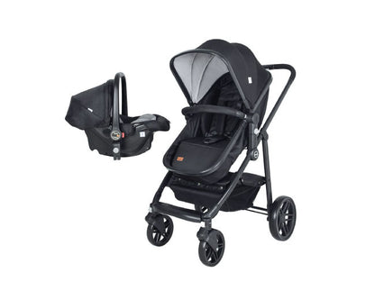 Tres Baby Stroller 3-in-1, Convertible Infant Stroller, Up to 22kg Capacity