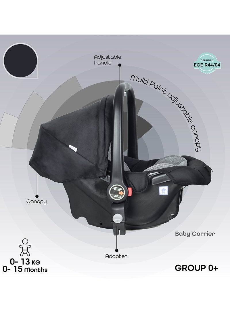 Tres Baby Stroller 3-in-1, Convertible Infant Stroller, Up to 22kg Capacity