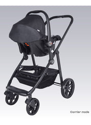 Tres Baby Stroller 3-in-1, Convertible Infant Stroller, Up to 22kg Capacity
