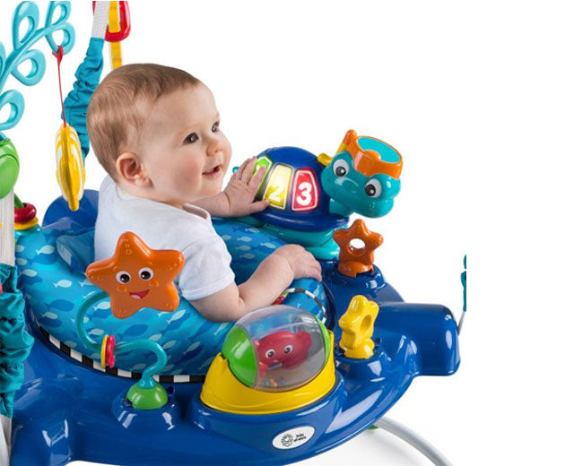 Baby Einstein Neptune Ocean Jumper for Kids, Adjustable 4 Height Position, Suitable for 6-12 Months