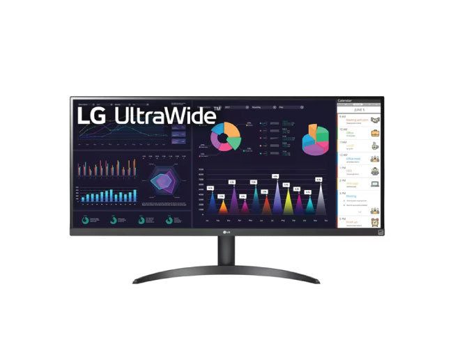 LG 34 Inch Ultra Wide FHD 100Hz VESA Display HDR 400 IPS Monitor 34WQ500-B