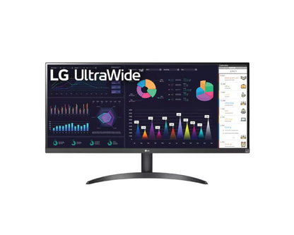 LG 34 Inch Ultra Wide FHD 100Hz VESA Display HDR 400 IPS Monitor 34WQ500-B