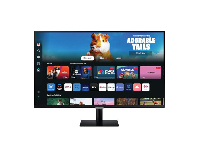 Samsung 32 Inch M5 FHD Smart Monitor with Smart TV Experience 32DM500
