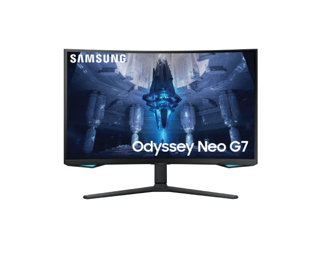 Samsung 32 inches G75NB Neo Odyssey G7 4K 165Hz Curved Gaming Monitor