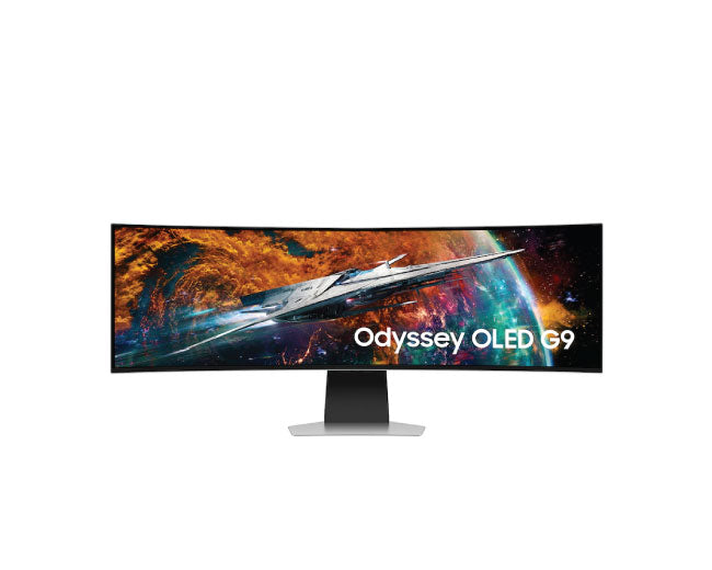 Samsung 49 Inch Odyssey OLED G9 G94S DQHD 240Hz G-Sync Compatible Smart Gaming Monitor LS49CG94SUX