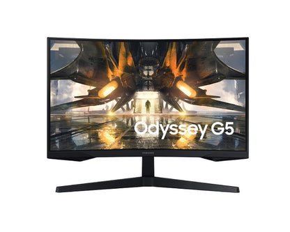 Samsung 27 inches G55A Odyssey G5 QHD 165Hz Curved Gaming Monitor 27AG55