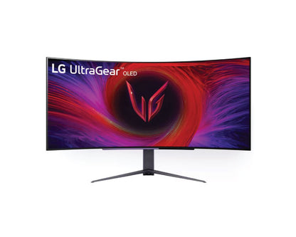 LG 45 Inch UltraGear™ OLED WQHD 1440P 240Hz 0.03ms Curved Gaming Monitor 45GS96QB-B