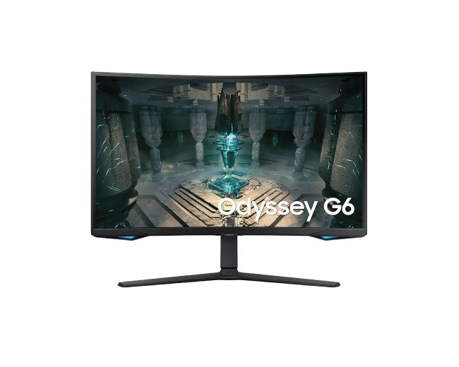 Samsung 32 inches G65B Odyssey G6 QHD 240Hz Smart Curved Gaming Monitor 32BG650